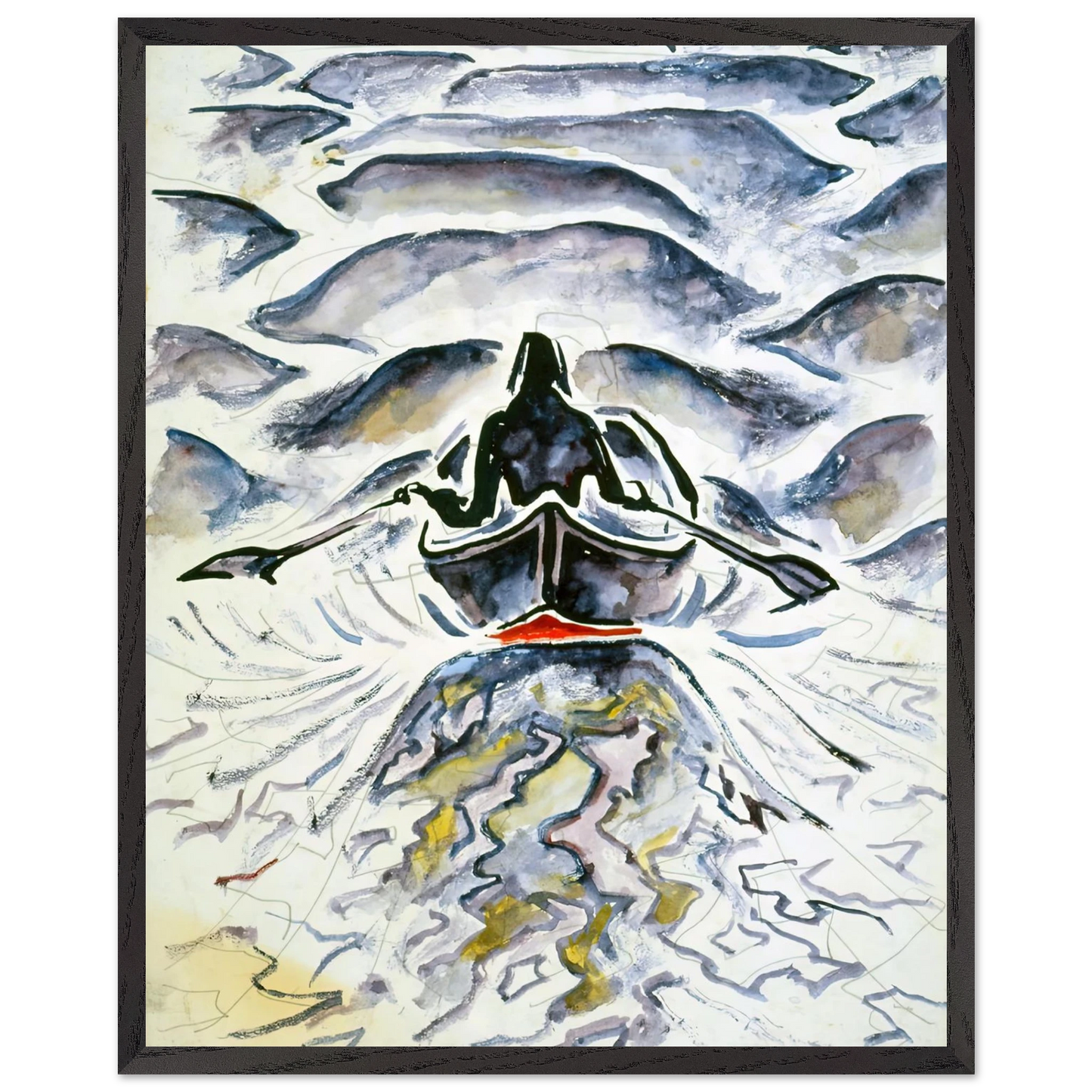 Walter Inglis Anderson - Walter Anderson Wall art - A1 (59.4 x 84.1  cm) - Fine Art Poster-canvas - -