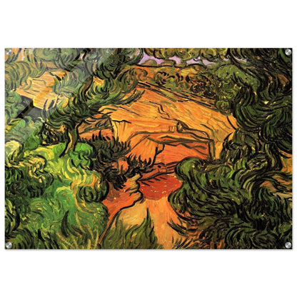 Entrance to a Quarry - Vincent van Gogh Acrylic Print - 70x100 cm / 28x40″ inches | Vincent van Gogh Wall Art | Vincent van Gogh Prints