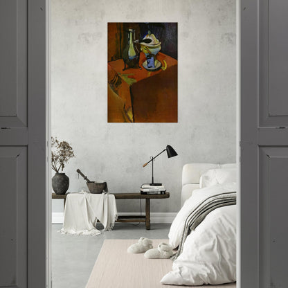 DISHES ON A TABLE 1900 - Henri Matisse Brushed Aluminum Print - 70x100 cm / 28x40 inches | Henri Matisse Aluminum Print | Henri Matisse Prints