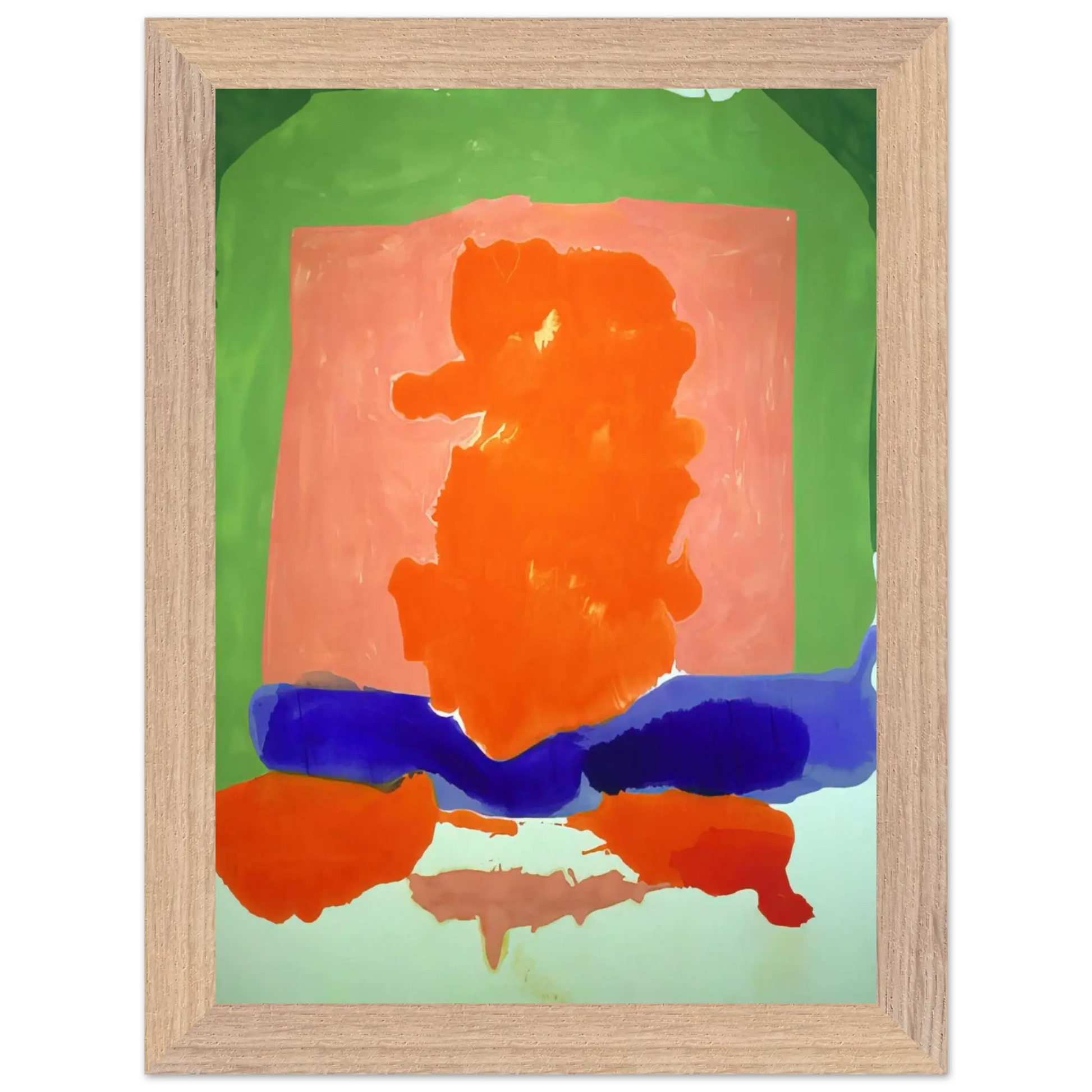 Helen Frankenthaler - Small s Paradise - 1964 Wall art - 45x60 cm / 18x24 Inches - Fine Art Poster - -