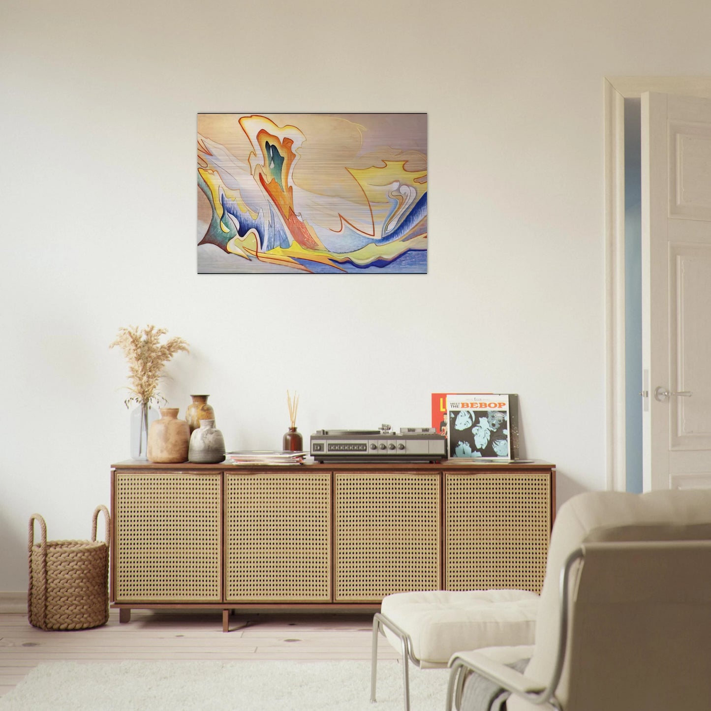 LSH 134 - 1950 - Lawren Harris Brushed Aluminum Print - 70x100 cm / 28x40 inches | Lawren Harris Aluminum Print | Lawren Harris Prints