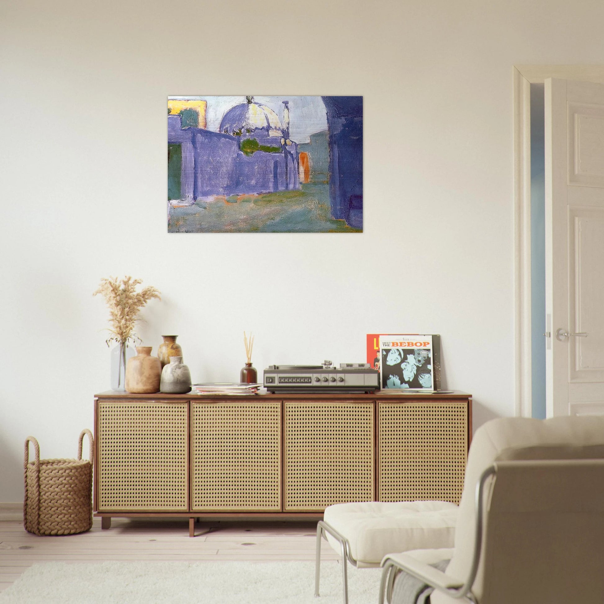 LE MARABOUT 1912 - Henri Matisse Brushed Aluminum Print - 70x100 cm / 28x40 inches | Henri Matisse Aluminum Print | Henri Matisse Prints