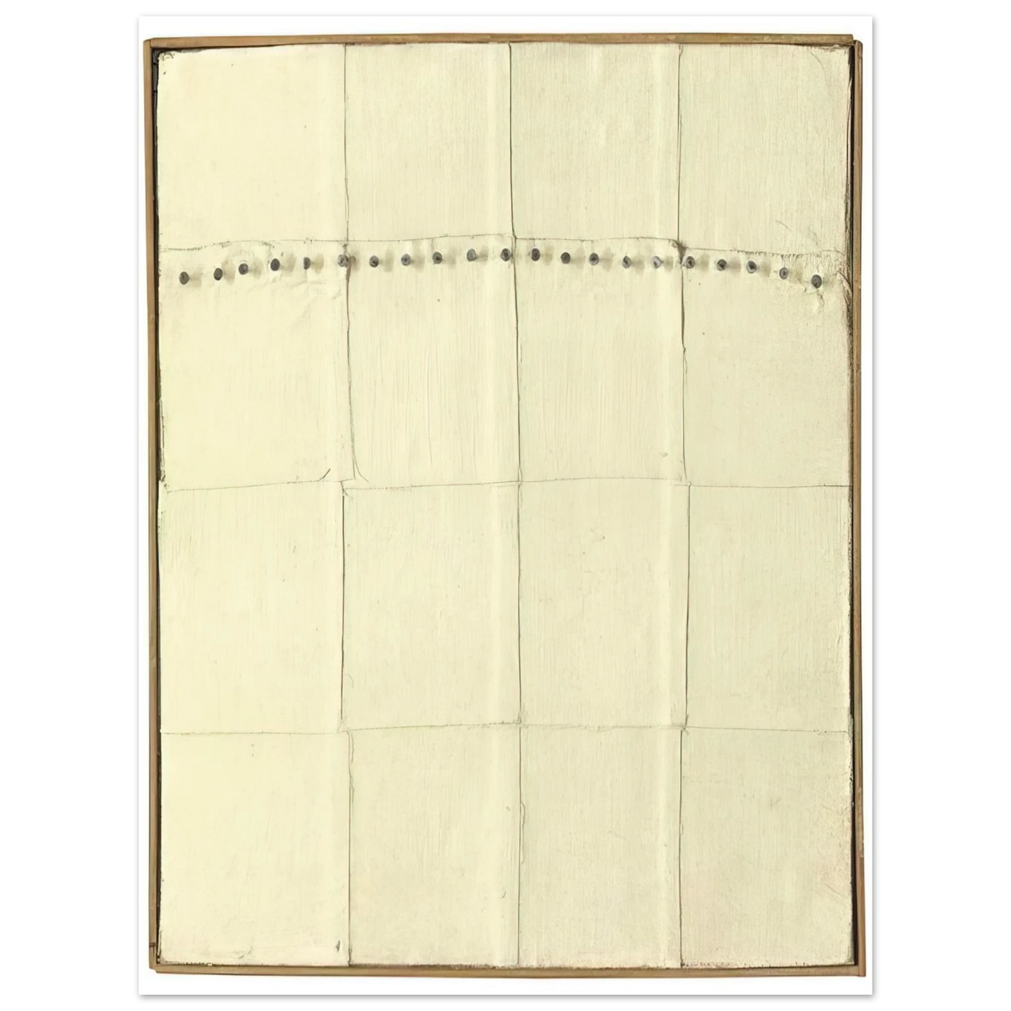 Agnes Martin - Homage to Greece  75x100 cm / 30x40inches Fine Art Poster