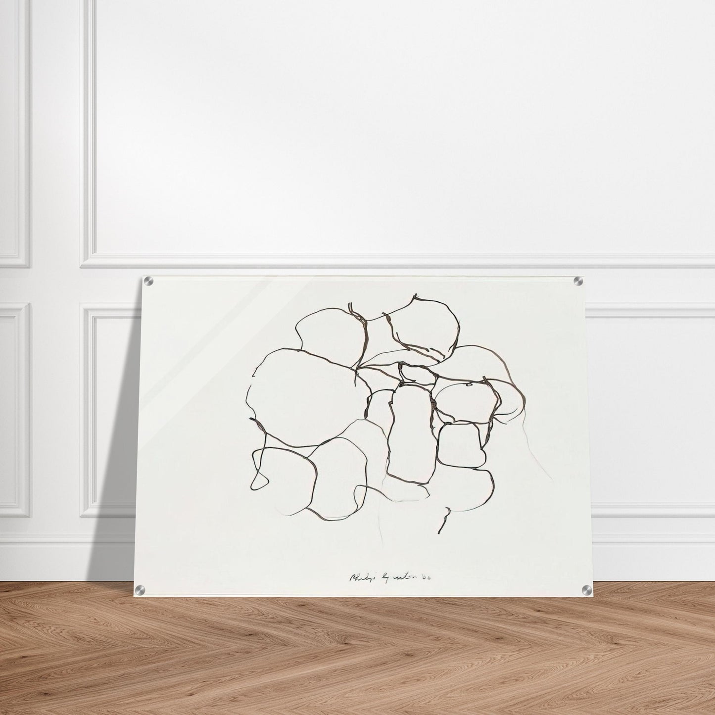 UNTITLED 5 - Philip Guston Acrylic Print - 70x100 cm / 28x40″ inches
