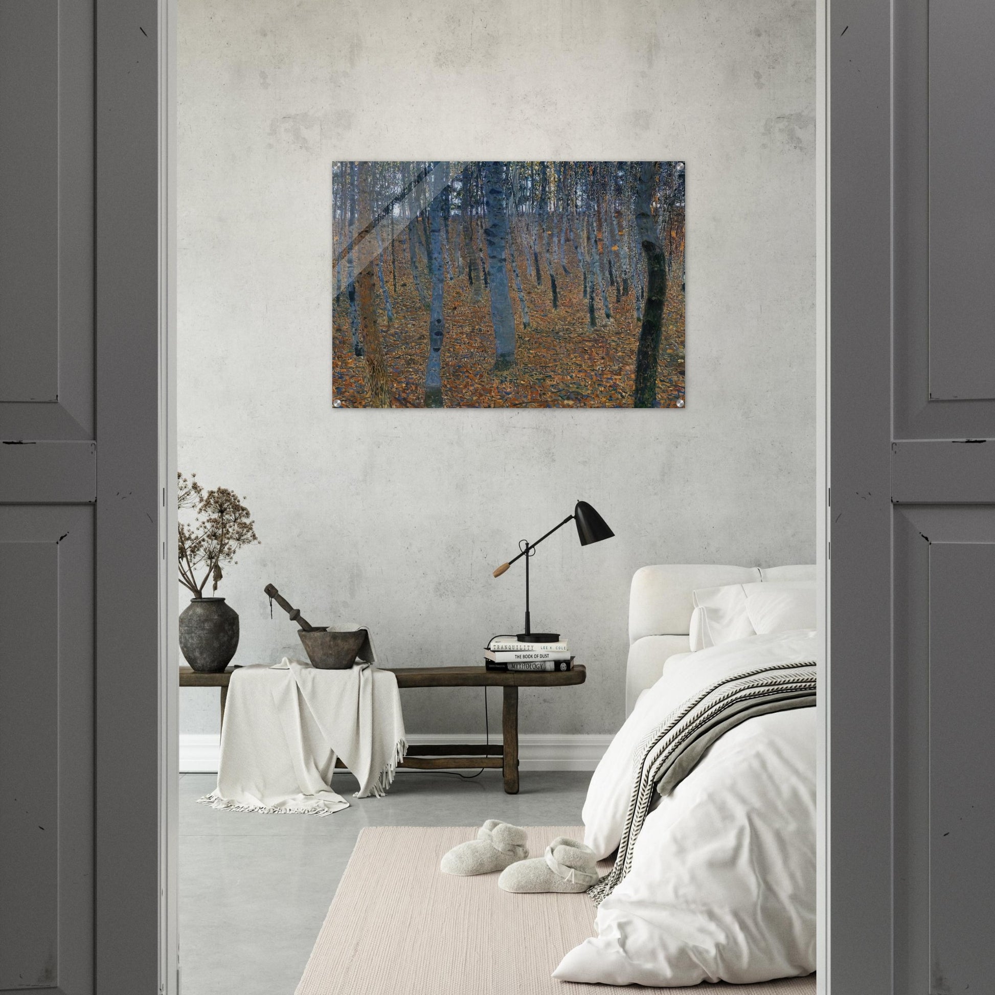BEECH GROVE I - Gustav Klimt Acrylic Print - 70x100 cm / 28x40″ inches