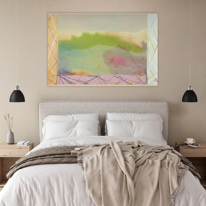 A Vision - 1988 - Ronnie Landfield Art Prints - 100x150 cm / 40x60″ inches | Ronnie Landfield Poster | Ronnie Landfield Prints