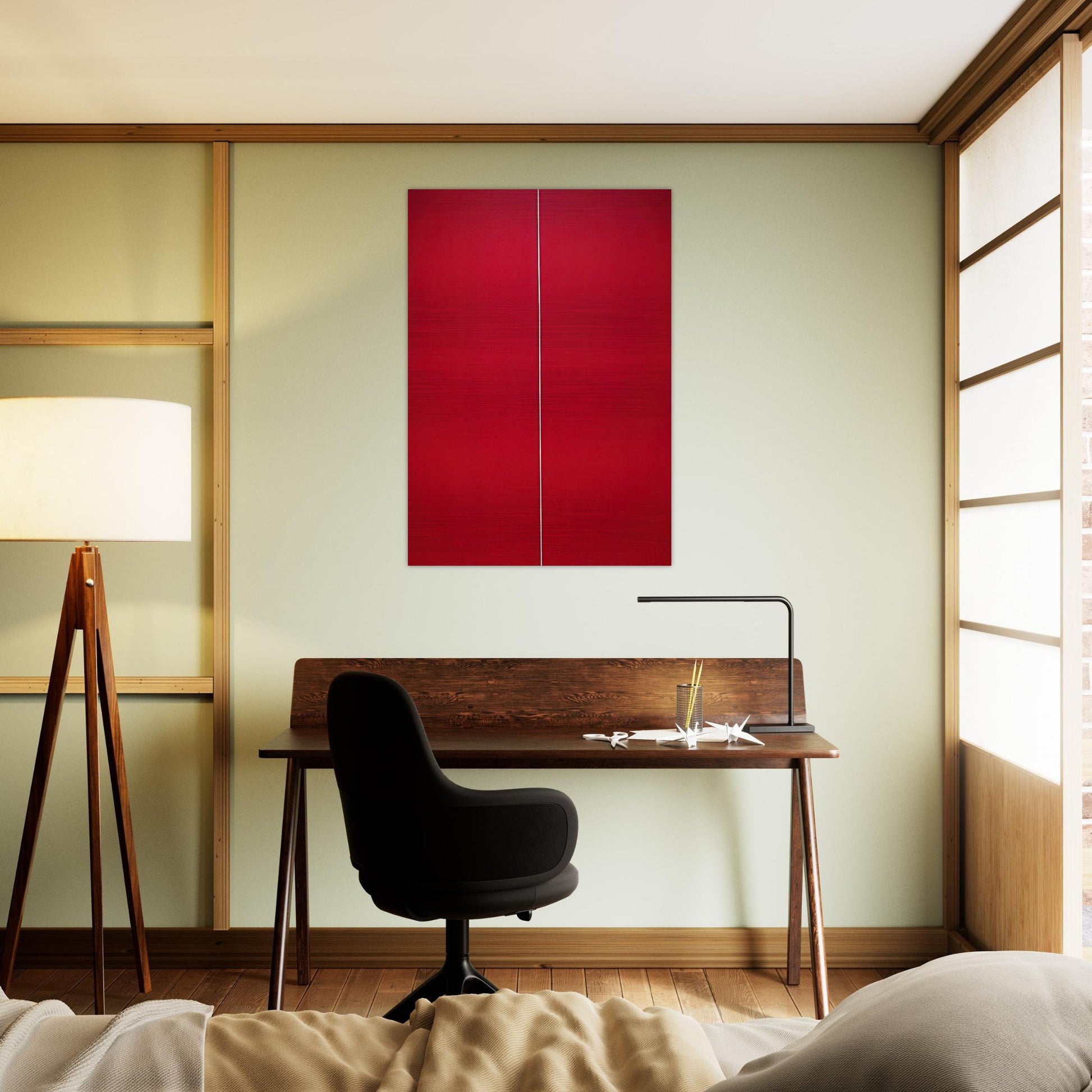 Be I - Barnett Newman Brushed Aluminum Print - 70x100 cm / 28x40 inches | Barnett Newman Aluminum Print | Barnett Newman Prints