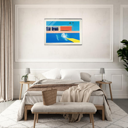 David Hockney - David Hockney Acrylic Print - 70x100 cm / 28x40″ inches | David Hockney Art | Artwork by David Hockney