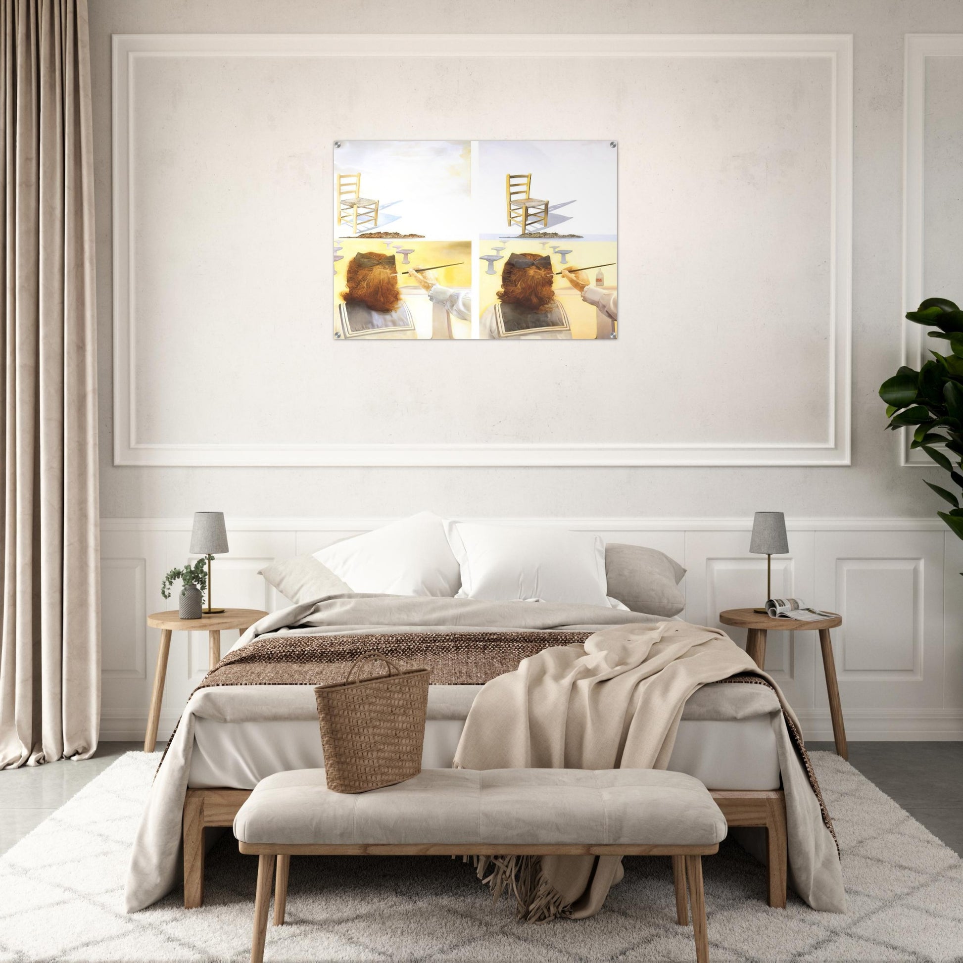 THE CHAIR - Salvador Dali Acrylic Print - 70x100 cm / 28x40″ inches | Salvador Dali Wall Art | Salvador Dali Prints