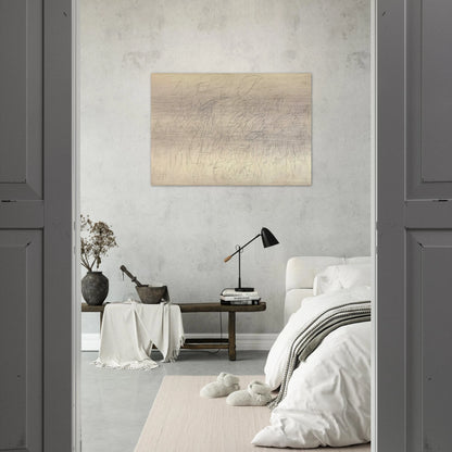Academy - Cy Twombly Brushed Aluminum Print - 70x100 cm / 28x40 inches | Cy Twombly Aluminum Print | Cy Twombly Prints