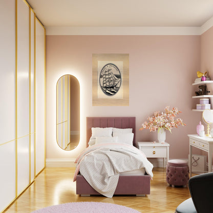 Illustration to Frank H. Whitmore - Rockwell Kent Brushed Aluminum Print - 70x100 cm / 28x40 inches | Rockwell Kent Aluminum Print | Rockwell Kent Prints