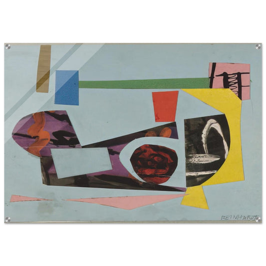 Study for a Painting - 1938 - Ad Reinhardt Acrylic Print - 70x100 cm / 28x40″ inches