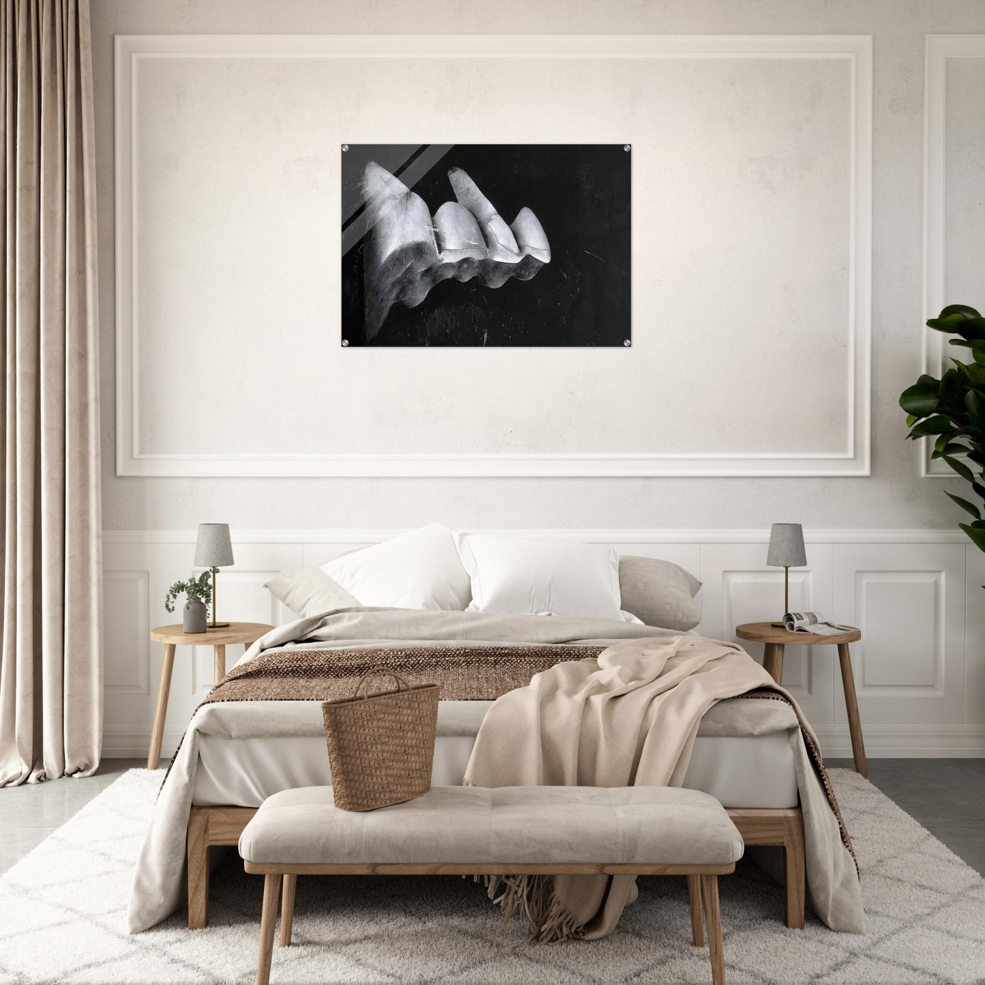 Jay DeFeo/BIG/The Crescent Bridge I - Jay DeFeo Acrylic Print - 70x100 cm / 28x40″ inches