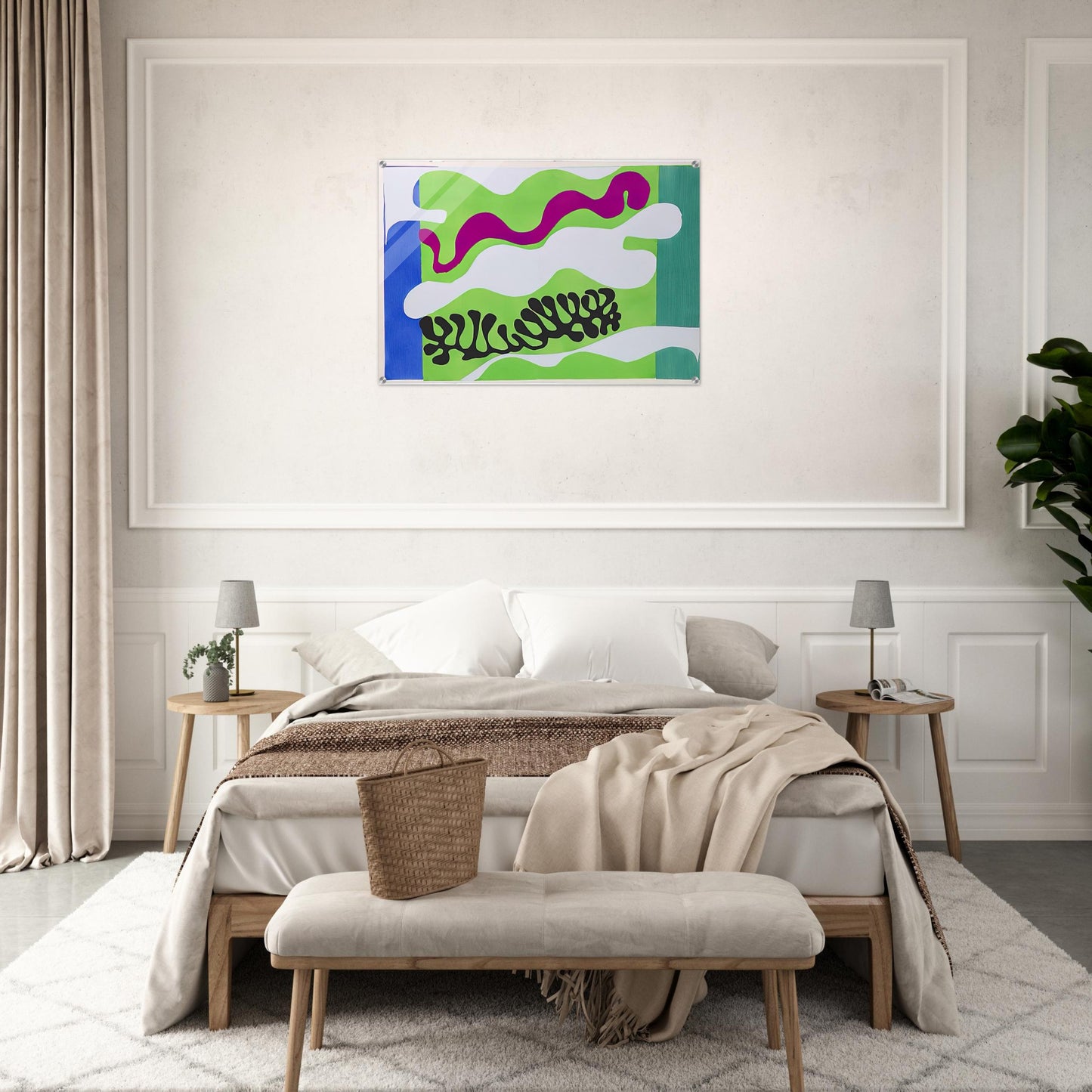 THE LAGOON 1947 - Henri Matisse Acrylic Print - 70x100 cm / 28x40″ inches