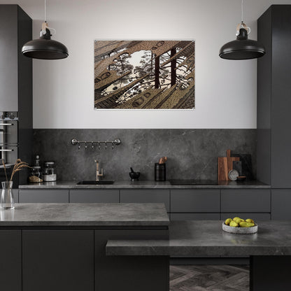 PUDDLE - MC Escher Acrylic Print - 70x100 cm / 28x40″ inches | Maurits Cornelis Escher Prints