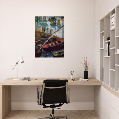 PIANC - Salvador Dali Brushed Aluminum Print - 70x100 cm / 28x40 inches | Salvador Dali Aluminum Print | Salvador Dali Prints