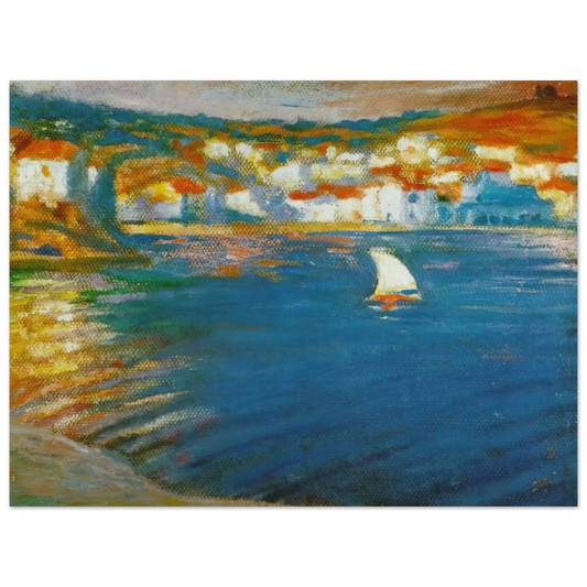 Salvador Dali - LANDSCAPE NEAR CADAQUES 1921  75x100 cm / 30x40inches Fine Art Poster