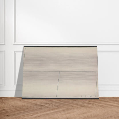 Twentieth Century Ikon Series 8.8.67 I - 1967 - Bob Law Brushed Aluminum Print - 70x100 cm / 28x40 inches | Bob Law Aluminum Print | Bob Law Prints