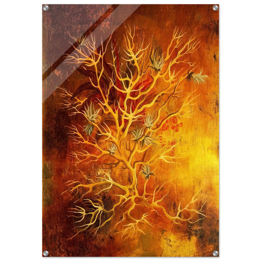 PLANT 1960 - Remedios Varo Acrylic Print - 70x100 cm / 28x40″ inches