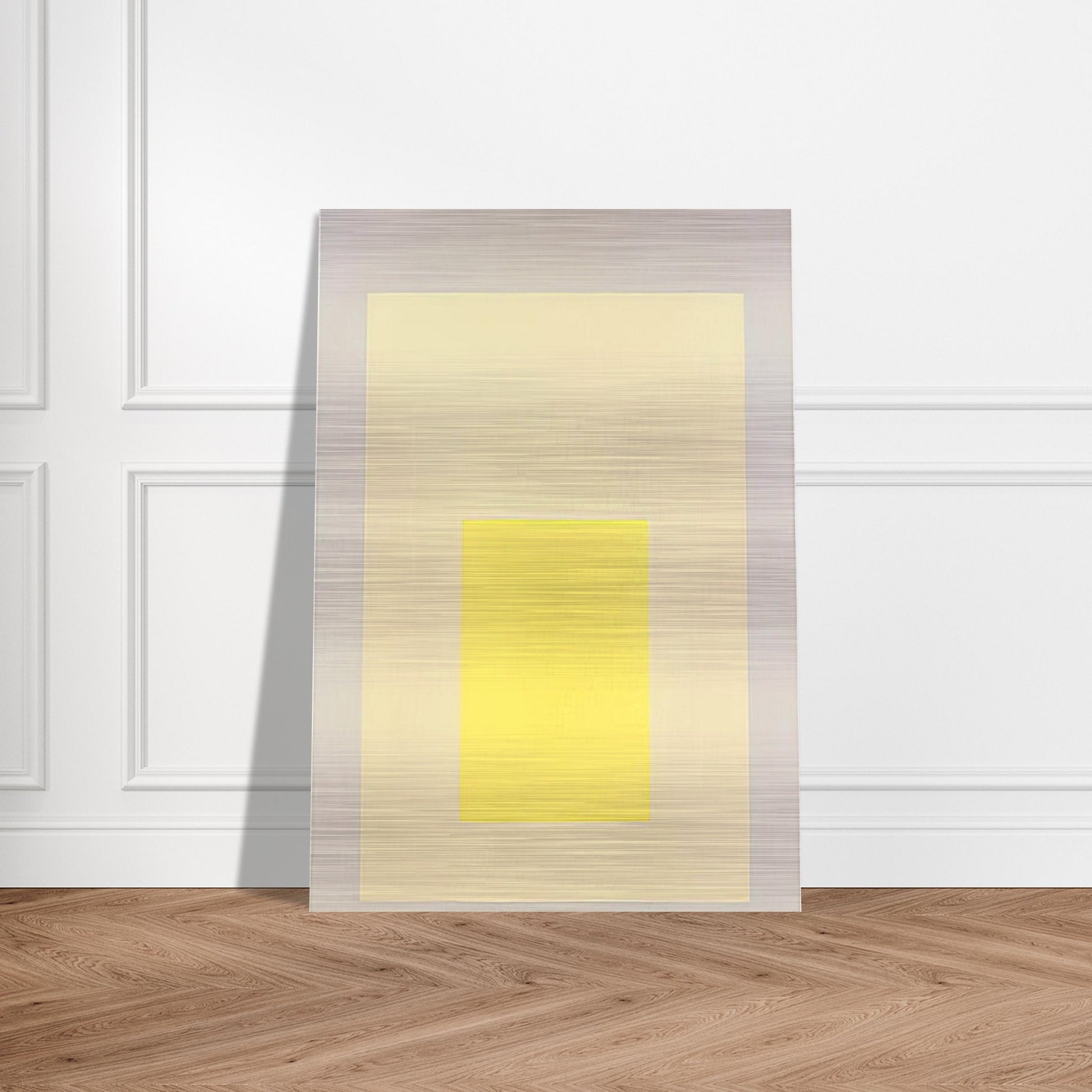 HOMAGE TO THE SQUARE AMALGAMATING 1971 - Josef Albers Brushed Aluminum Print - 70x100 cm / 28x40 inches | Josef Albers Aluminum Print | Josef Albers Prints