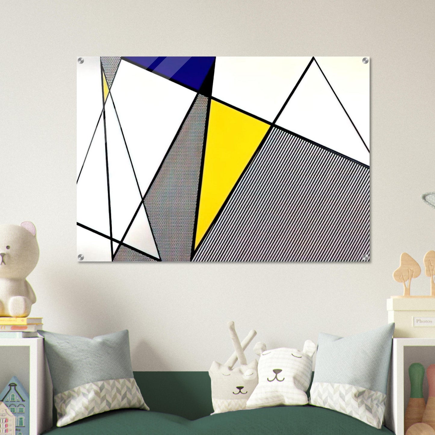 PERFECT PAINTING 1 1985 - Roy Lichtenstein Acrylic Print - 70x100 cm / 28x40″ inches