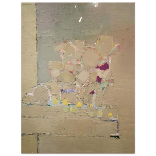 Nicolas de Stael - Flowers - 1953 Fine Art Poster