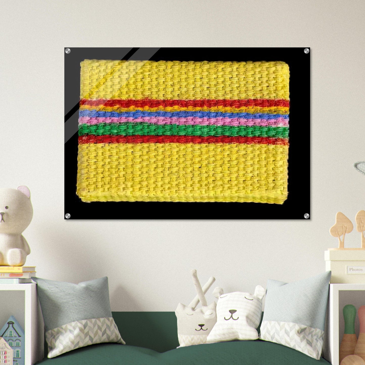 Micro-Painting - 1968 - Gene Davis Acrylic Print - 70x100 cm / 28x40″ inches