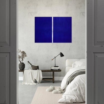 Onement VI - Barnett Newman Brushed Aluminum Print - 70x100 cm / 28x40 inches | Barnett Newman Aluminum Print | Barnett Newman Prints