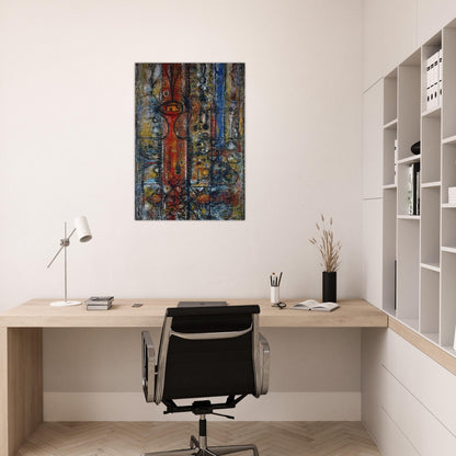 The Magnificent - 1951 - Richard Pousette-Dart Brushed Aluminum Print - 70x100 cm / 28x40 inches | Richard Pousette-Dart Aluminum Print | Richard Pousette-Dart Prints