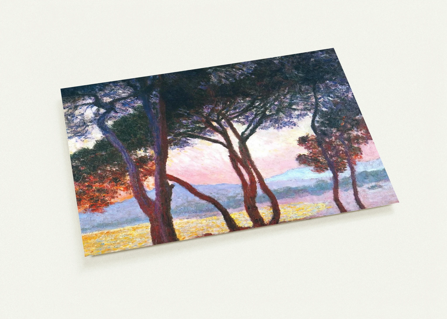 Juan-les-Pins By claude monet Pack of 10 Post Cards | claude monet Post Cards | A6 (10.5 x 14.8 cm) - 4.1 x 5.8 inches