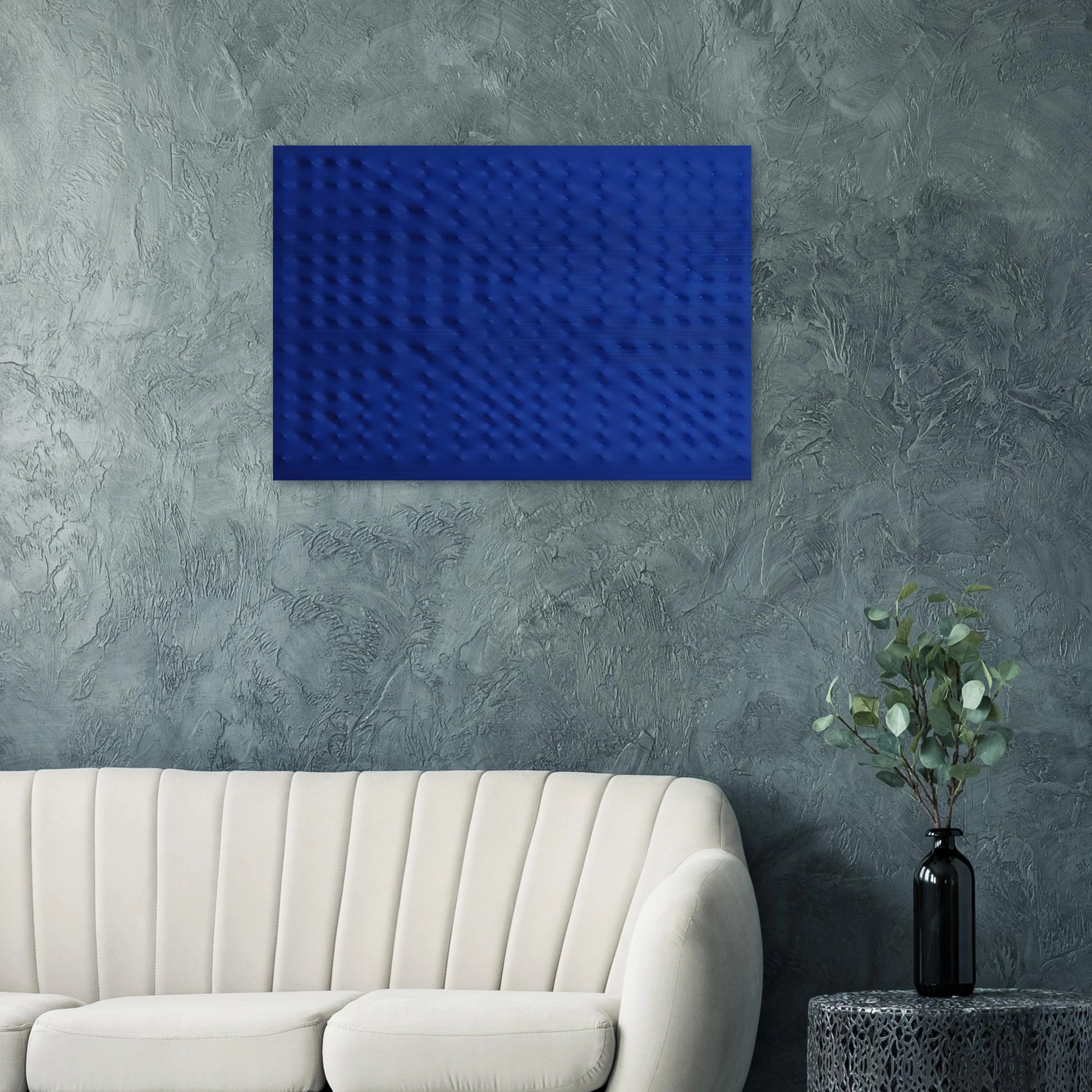 Untitled - 2009 - Enrico Castellani Brushed Aluminum Print - 70x100 cm / 28x40 inches | Enrico Castellani Aluminum Print | Enrico Castellani Prints