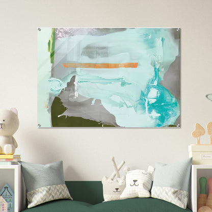 Poseidon, 1990- - Helen Frankenthaler Acrylic Print - 70x100 cm / 28x40″ inches | Helen Frankenthaler Wall Art | Helen Frankenthaler Prints