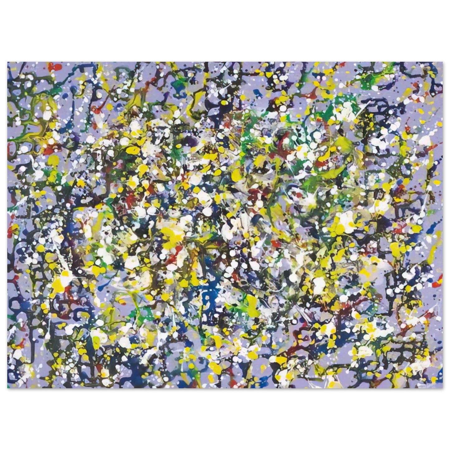 Marcel Barbeau - Mousse d Etoiles  75x100 cm / 30x40inches Fine Art Poster