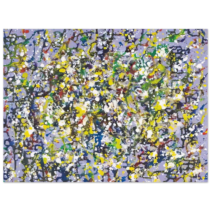 Marcel Barbeau - Mousse d Etoiles  75x100 cm / 30x40inches Fine Art Poster