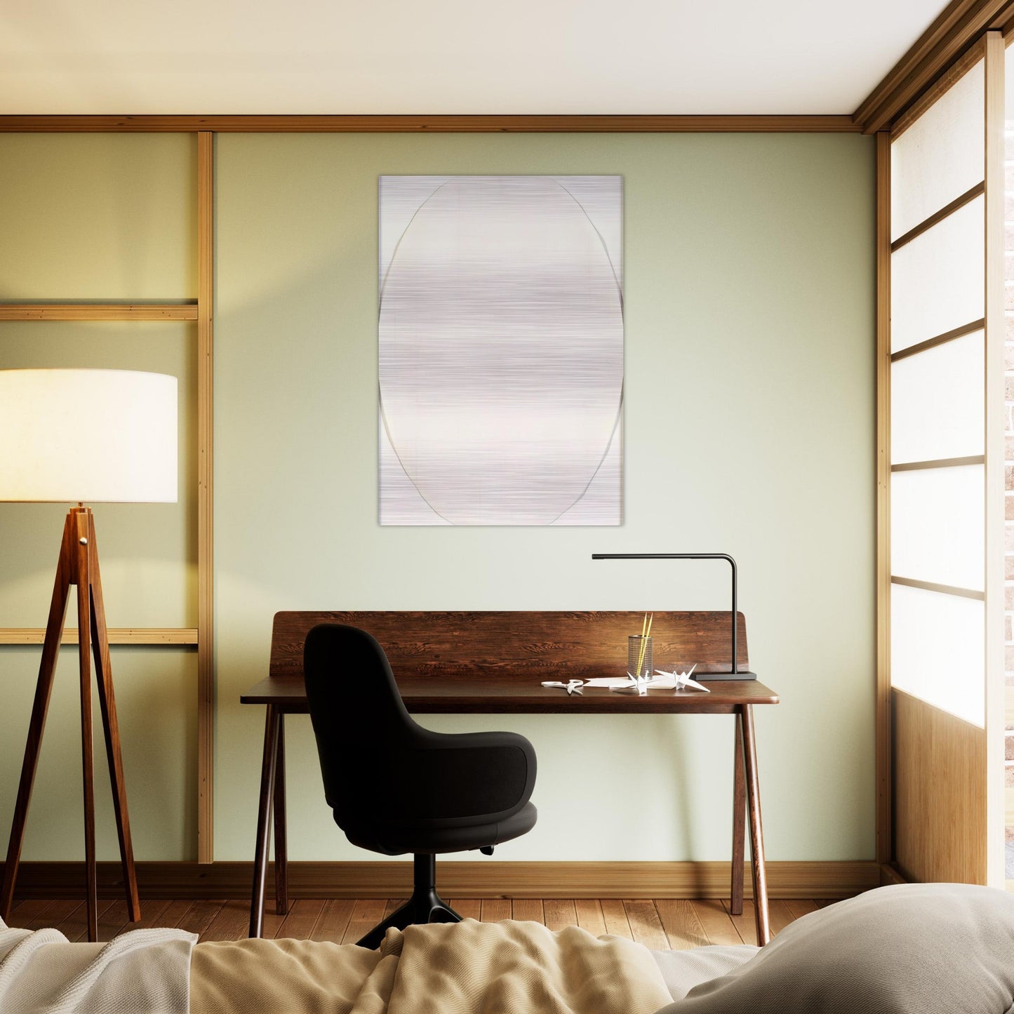 Koh-I-Noor 7H #1 - Robert Ryman Brushed Aluminum Print - 70x100 cm / 28x40 inches | Robert Ryman Aluminum Print | Robert Ryman Prints