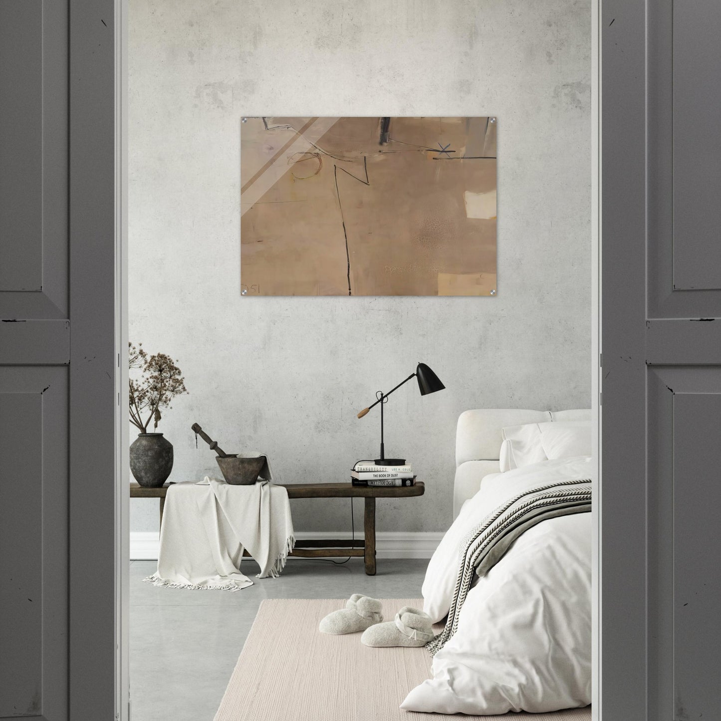 #22 Albuquerque - Richard Diebenkorn Acrylic Print - 70x100 cm / 28x40″ inches