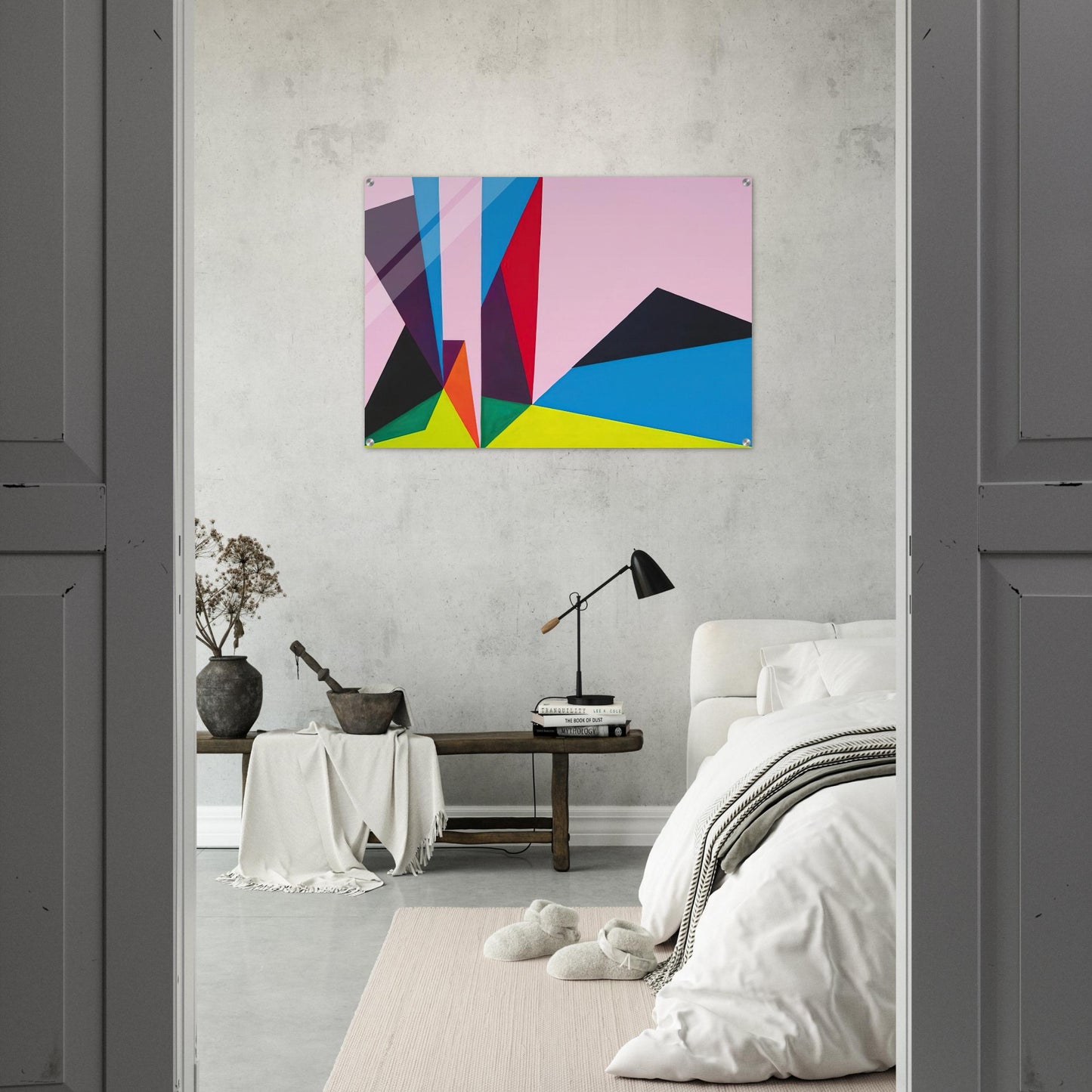 Magical Space Forms - 1948 - Lorser Feitelson Acrylic Print - 70x100 cm / 28x40″ inches