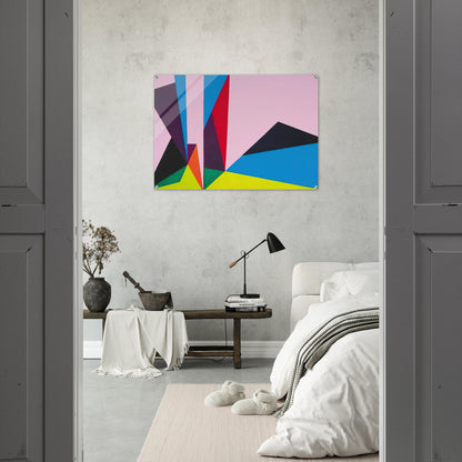 Magical Space Forms - 1948 - Lorser Feitelson Acrylic Print - 70x100 cm / 28x40″ inches