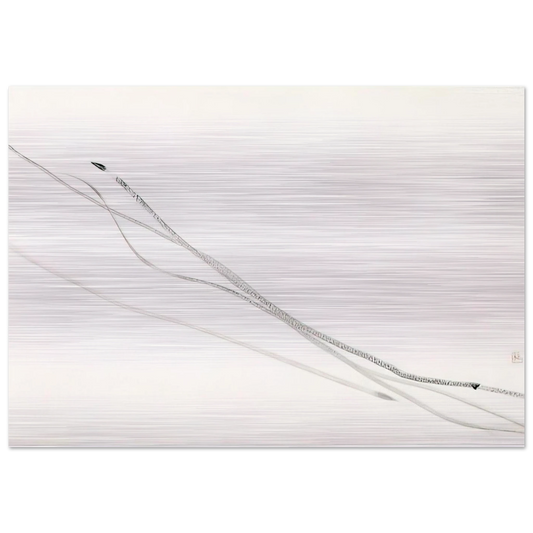 Work - Abstract Expressionism - Toko Shinoda Brushed Aluminum Print - 70x100 cm / 28x40 inches | Toko Shinoda Aluminum Print | Toko Shinoda Prints