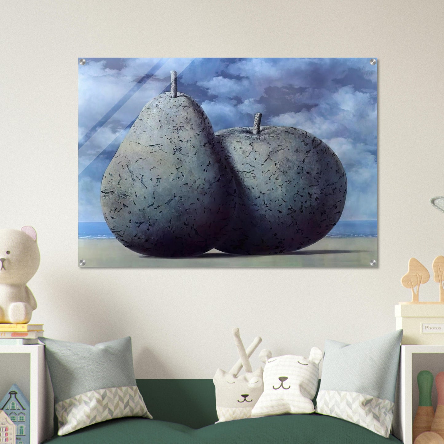 MEMORY OF A VOYAGE 1952 - Rene Magritte Acrylic Print - 70x100 cm / 28x40″ inches | Rene Magritte Wall Art | Rene Magritte Prints