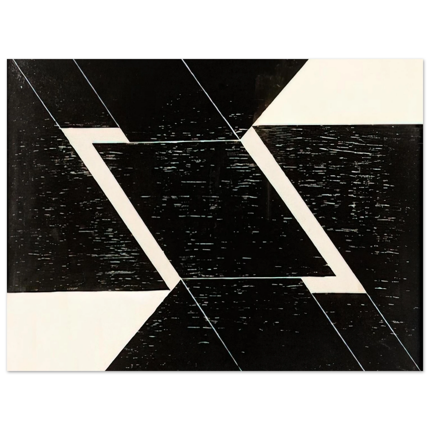 Lygia Pape - Tecelar - 1955  75x100 cm / 30x40inches Fine Art Poster