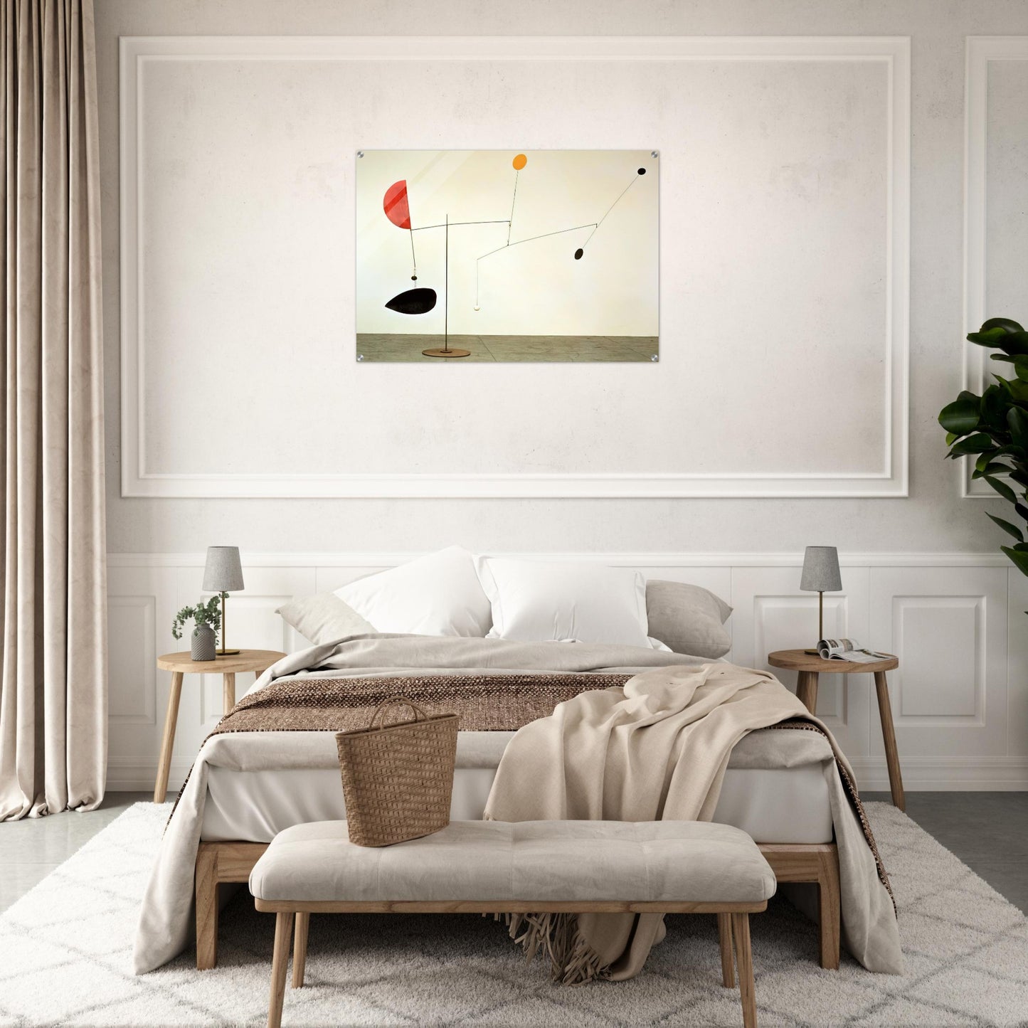 STEEL FISH 1934 - Alexander Calder Acrylic Print - 70x100 cm / 28x40″ inches