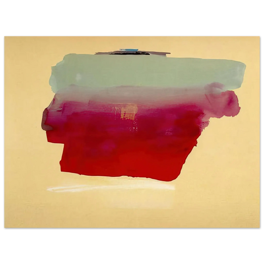 Helen Frankenthaler - Robinson s Wrap - 1974 Wall art - 13x18 cm / 5x7 Inches - Fine Art Poster - -