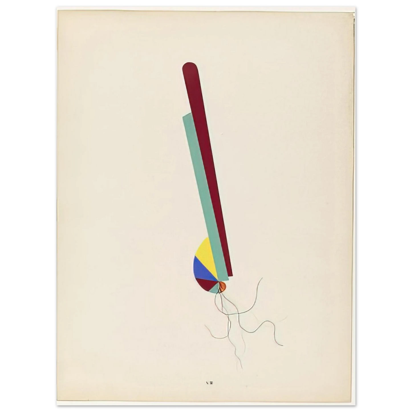 Man Ray - YOUNG GIRL JEUNE FILLE FROM THE PORTFOLIO REVOLVING DOORS 1926  75x100 cm / 30x40inches Fine Art Poster