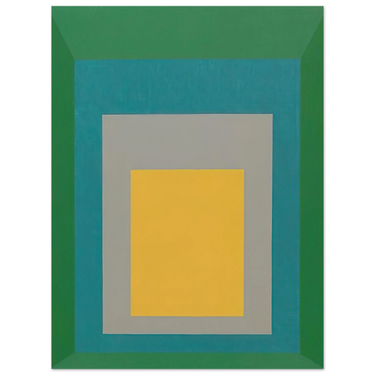 Josef Albers - HOMAGE TO THE SQUARE APPARITION 1959  75x100 cm / 30x40inches Fine Art Poster
