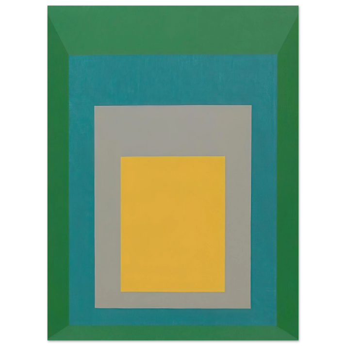 Josef Albers - HOMAGE TO THE SQUARE APPARITION 1959  75x100 cm / 30x40inches Fine Art Poster