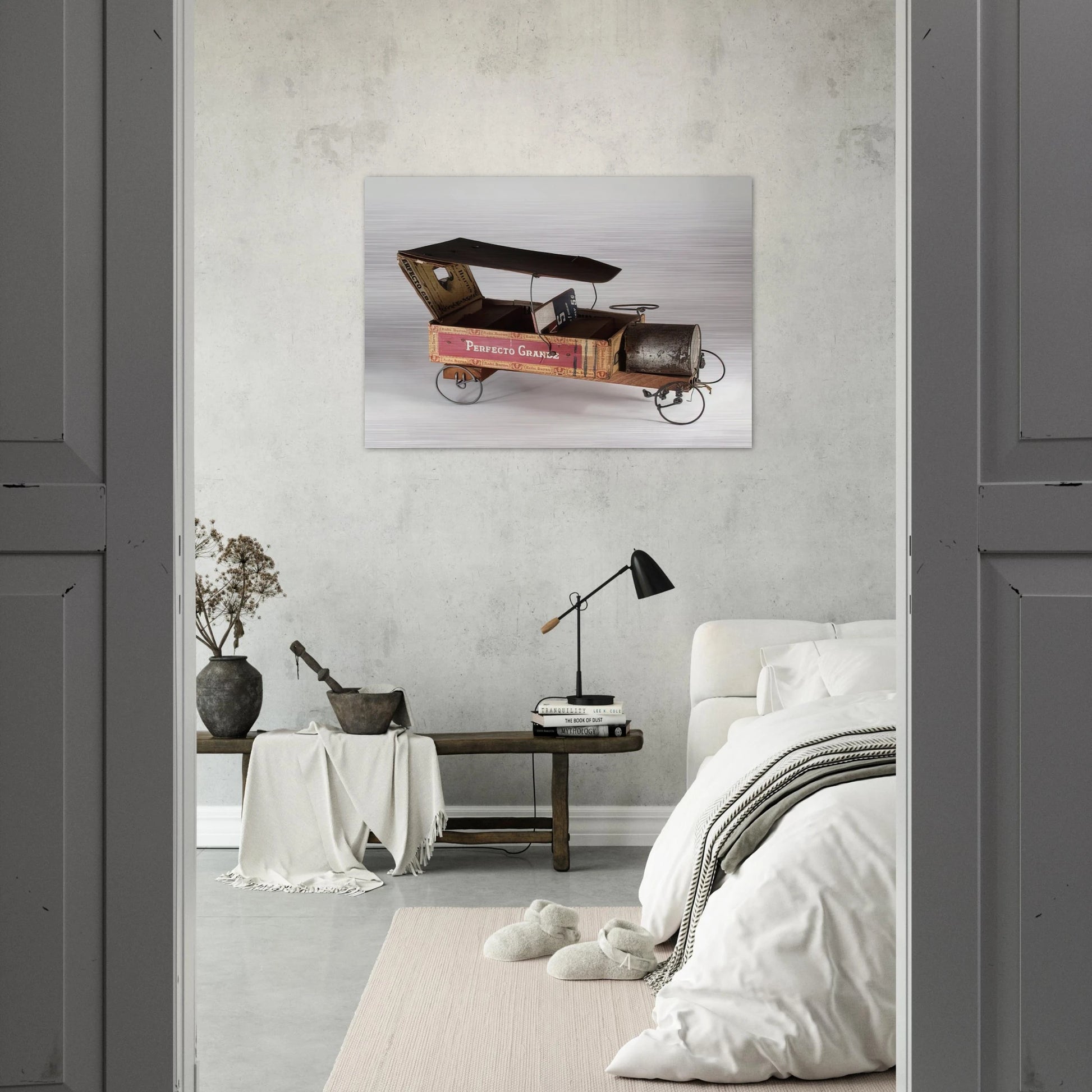 CAR 1943 - Alexander Calder Brushed Aluminum Print - 70x100 cm / 28x40 inches | Alexander Calder Aluminum Print | Alexander Calder Prints