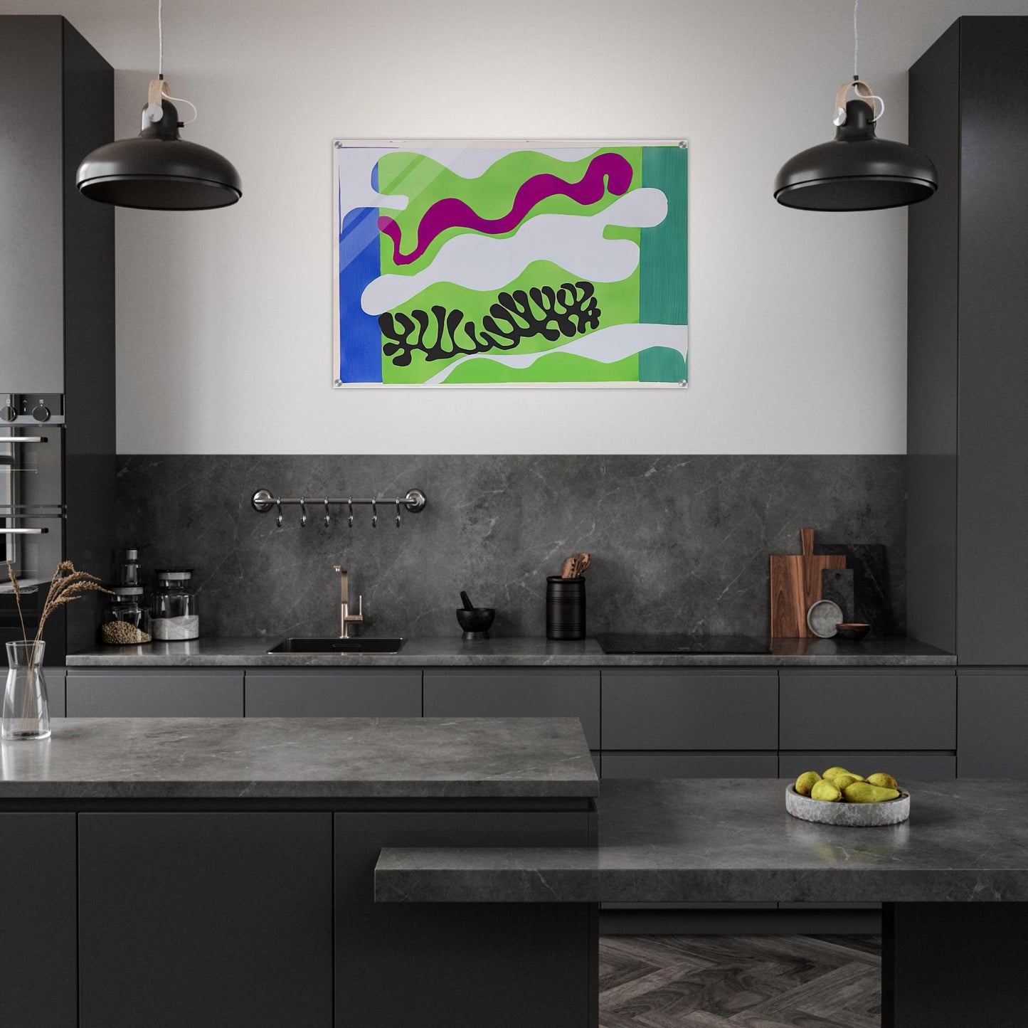 THE LAGOON 1947 - Henri Matisse Acrylic Print - 70x100 cm / 28x40″ inches