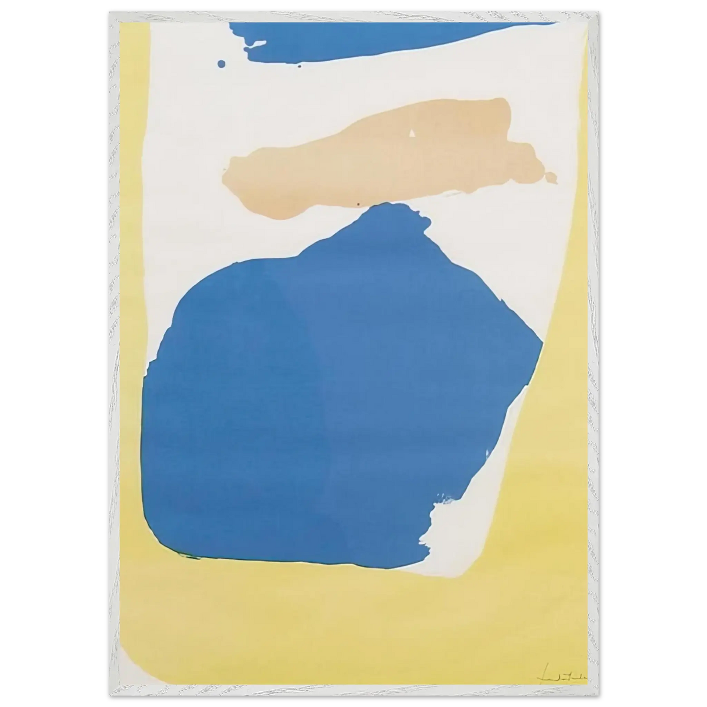 Helen Frankenthaler - Frankenthaler Preview - 1965 Wall art - 50x70 cm / 20x28 Inches - Fine Art Poster - -