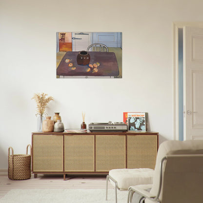 Still Life Spring Lake - Alice Neel Brushed Aluminum Print - 70x100 cm / 28x40 inches | Alice Neel Aluminum Print | Alice Neel Prints